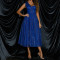 New Women's Amazon One Shoulder Sleeveless Dress Slim Fit Mid length Dress