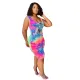 Gradient Tank Top Dress