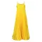 Long V-neck beach strap long dress for foreign