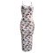 Butterfly print camisole dress
