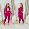 Fashionable women's clothing, sexy printed long pants, jumpsuit for women