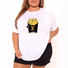 Fashionable casual oversized women's clothing with printed round neck short sleeved oversized T-shirt