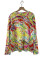 Hot selling crayon tie dye letter print long sleeved rest