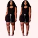 Solid color tank top large women's clothing