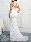 New Solid Color Tail European and American Elegant Slim Fit Party Women's Evening Dress