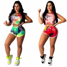 Tie Dyed Colorful Sports Home Set
