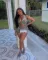 women's new casual vest and shorts set