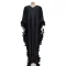 Feather V-neck One Size Dress Long Dress