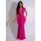 Women's deep V-neck sexy short sleeved dress for women