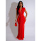 Women's deep V-neck sexy short sleeved dress for women