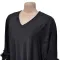 Feather V-neck One Size Dress Long Dress
