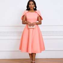 Fashionable and Elegant Celebrity Banquet Party Grand Display Dress Cloak Dress