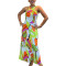 New camisole printed random dress