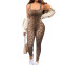 Jumpsuit with threaded square neck, backless and buttocks lifting, slim fit sports jumpsuit