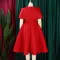Fashionable and Elegant Celebrity Banquet Party Grand Display Dress Cloak Dress