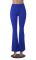 Dropping and elastic peach buttocks fitness running flared pants TROUSERS