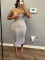 Cross strap Luo slim fit sexy dress