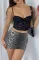 Sexy Spicy Girl Super Elastic Sexy Girl Nightclub Wrap Hip Short Skirt