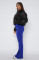 Dropping and elastic peach buttocks fitness running flared pants TROUSERS