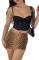 Sexy Spicy Girl Super Elastic Sexy Girl Nightclub Wrap Hip Short Skirt