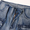 Leisure splicing multi mouth pocket organ jeans and pants