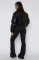 Dropping and elastic peach buttocks fitness running flared pants TROUSERS
