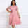 Bright pink + belt