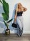 Women's patchwork casual pants LONG TROUSERS