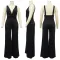 Sexy deep V-back sleeveless jumpsuit
