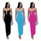 Wave Irregular Decorative Strap Dress