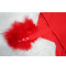 Fashionable women's pants ostrich hair diamond strap slim fit jumpsuit