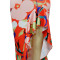 Summer versatile lotus leaf swing split skirt set