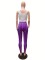 Solid color vest with exposed navel and hip lifting yoga exercise two-piece set