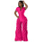 Shirt short sleeved tight fitting high elastic lace jumpsuit   7 COLORS