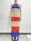Urban Supply Sexy Perspective Knitted Mesh Split Colored Dress