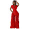Shirt short sleeved tight fitting high elastic lace jumpsuit   7 COLORS