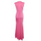 New deep V-neck sexy short sleeved dress