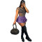Beautiful women's leather sexy solid color zippered pleated ultra short skirt  6COLORS