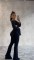 Fashionable casual hollowed out and perforated open back knitted buttocks slim fit jumpsuit