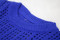Fashionable and Sexy Perspective Knitted Mesh Split Contrast Color Dress