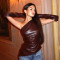 New street trendsetter sleeveless diagonal collar PU leather vest with sleeve top for women