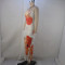 Summer new print sexy strapless waist and hip wrap dress