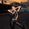Solid color chicken eye strap PU leather sleeveless vest for women's top
