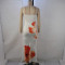 Summer new print sexy strapless waist and hip wrap dress