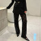 New Solid Lace Perspective Casual Pants