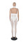Sexy hollow neck hanging cross mesh splicing perspective three piece set