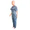 New accordion bag loose high waisted wide leg ripped jeans casual pants
