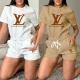 New Fashion and High end Set with Steel Pressed Fabric Embroidery Two Piece Set