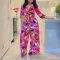 新款时尚印花两件套 New Fashion Print Two Piece Set