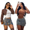 New Style Commuter Printed Short Sleeve Fashion Casual Dress